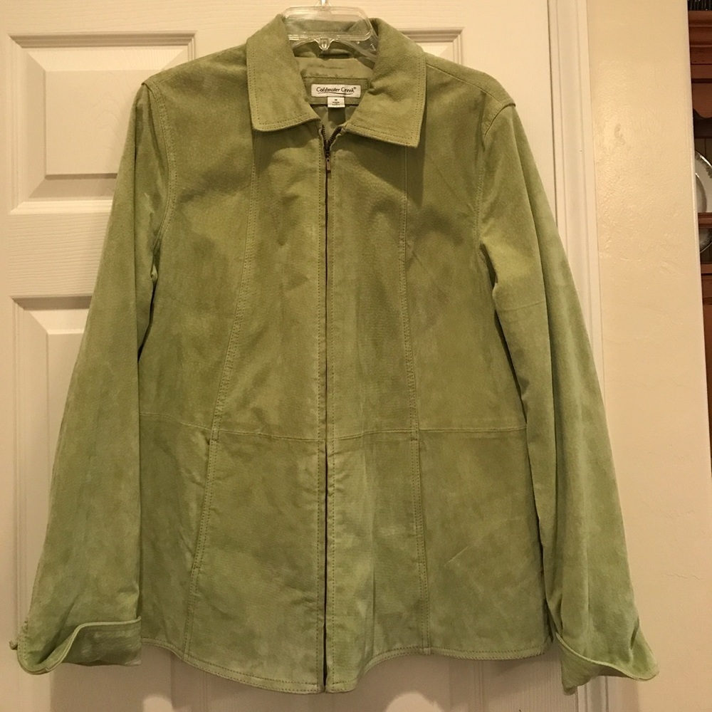 Coldwater Creek leather jacket